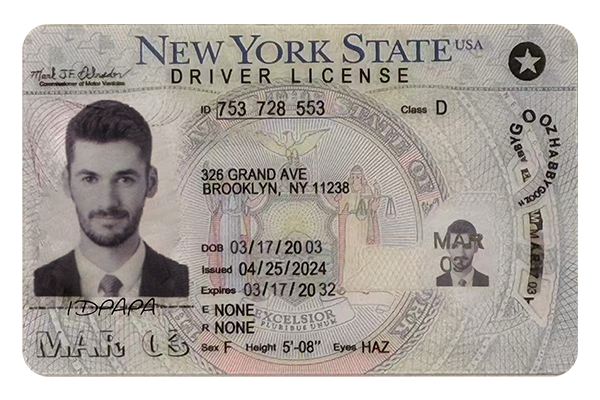 New York Fake ID (2025 Version)